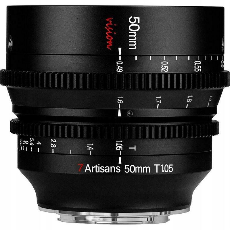 Objectif 7Artisans Vision 50mm T1.05 Monture Fujifilm X