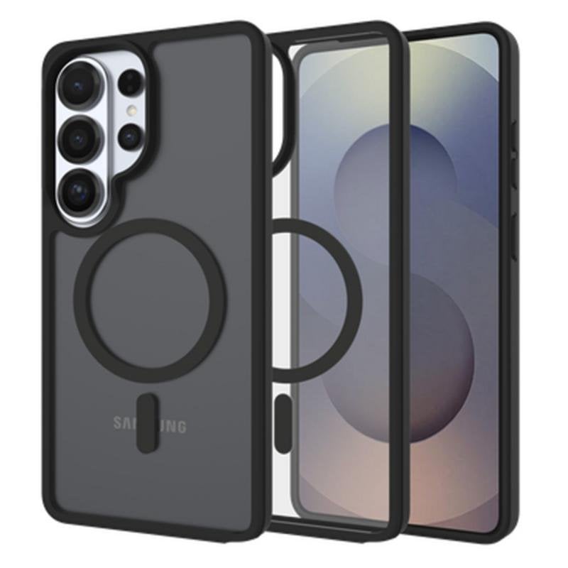 Funda para móvil Just in Case Cover TPU negra anticaídas para Galaxy S26 Ultra