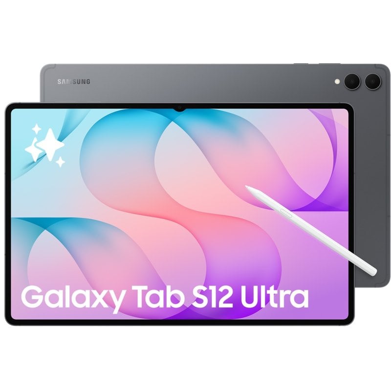 Samsung Grigio Tablet Galaxy Tab S12 Ultra 5G 14,6" 12Gb 512Gb Stylus Pen