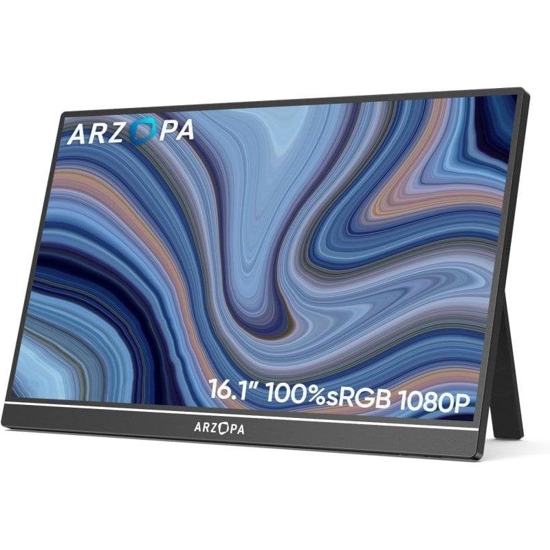 Écran PC Arzopa Z1C 16.1" Full HD 144Hz IPS HDR10 Haut-parleurs