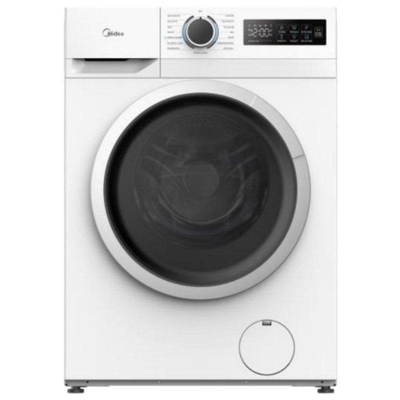 Lavadora carga frontal Midea MF110W80BA10/W-ES 8 kg 1400 rpm clase A blanca