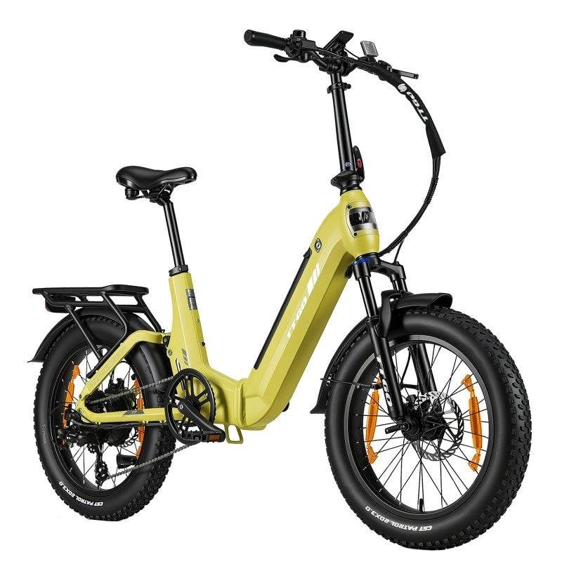 Elektrofahrrad TTGO F7 250W 48V 15Ah 20" 25km/h 100km Senf