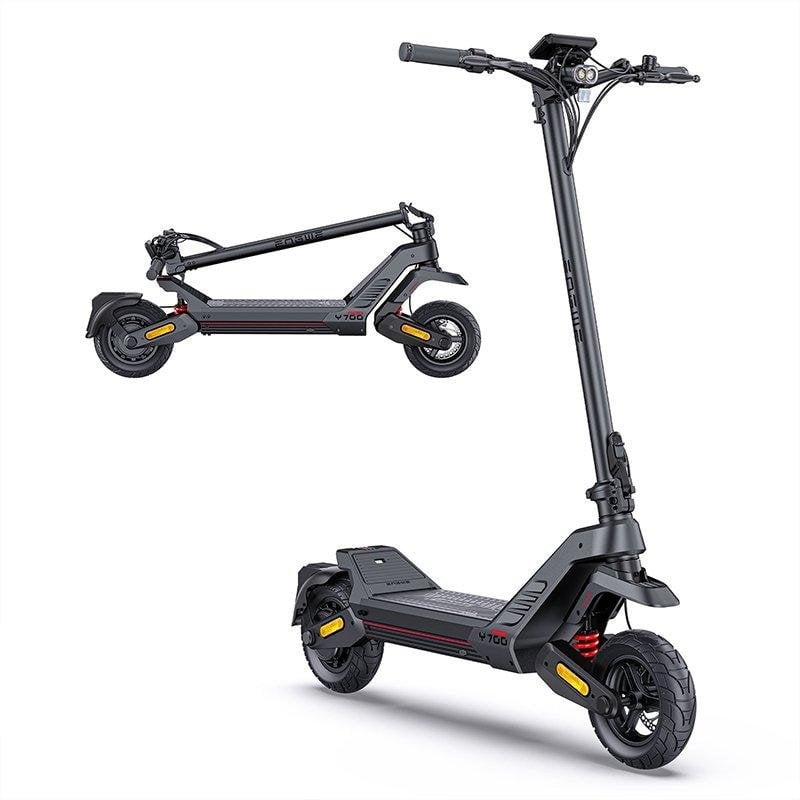 Patinete électrique ENGWE Y700 ABE 500W Autonomie 85km Roues 10" Freins disque Noir
