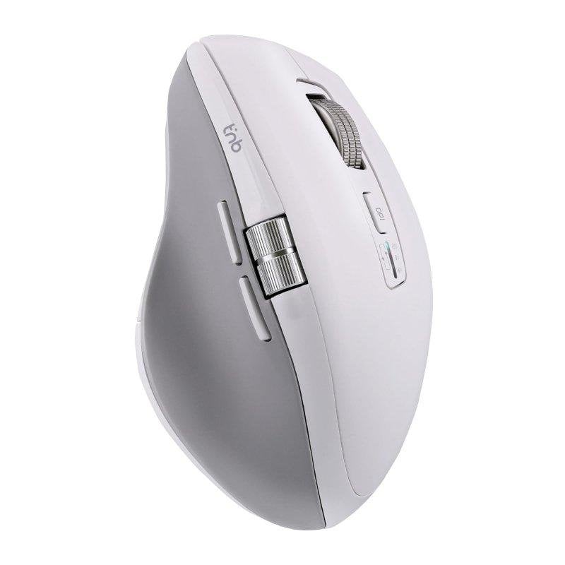 Maus TnB MWINFINITEPROWH Bluetooth USB-A Dual Infinite Rad Weiß
