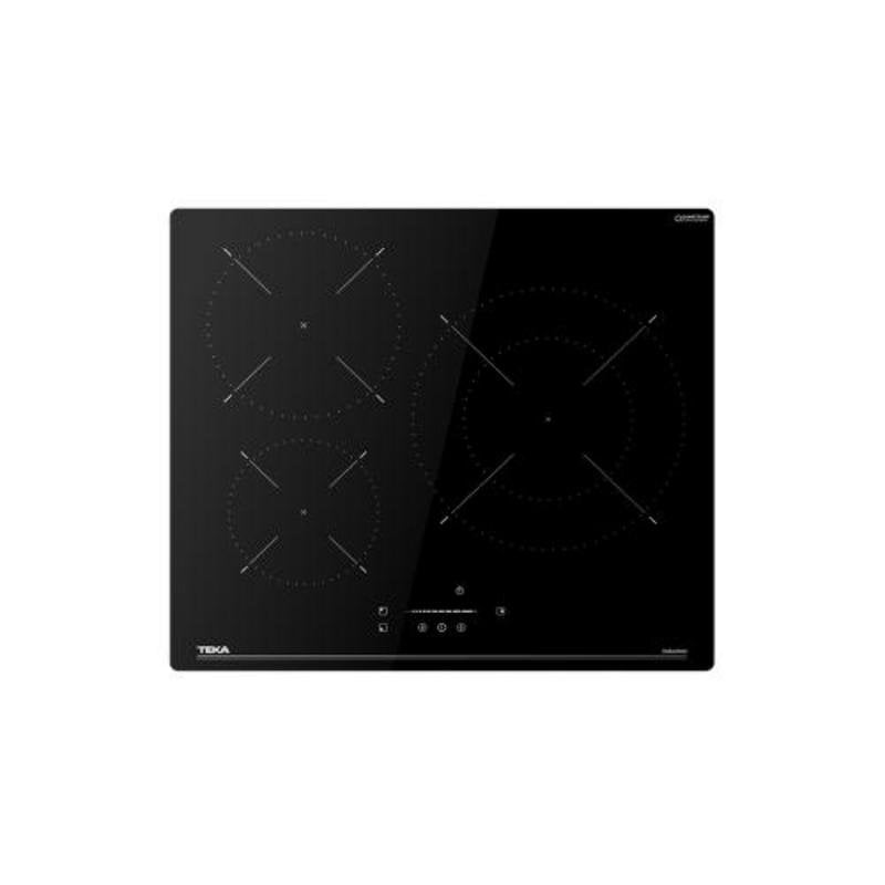 Placa de Inducción Teka 3 Zonas Control Táctil 7400 W Negro