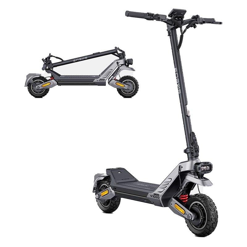 Patinete eléctrico ENGWE Y1000(VMP) 800W 100km Suspensión doble APP Plata