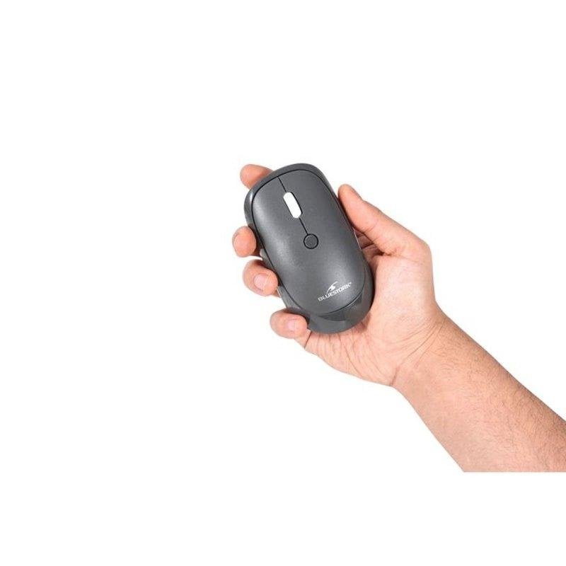 Ratón Bluestork Office 35 Bluetooth 3200 DPI Gris 4 botones silenciosos