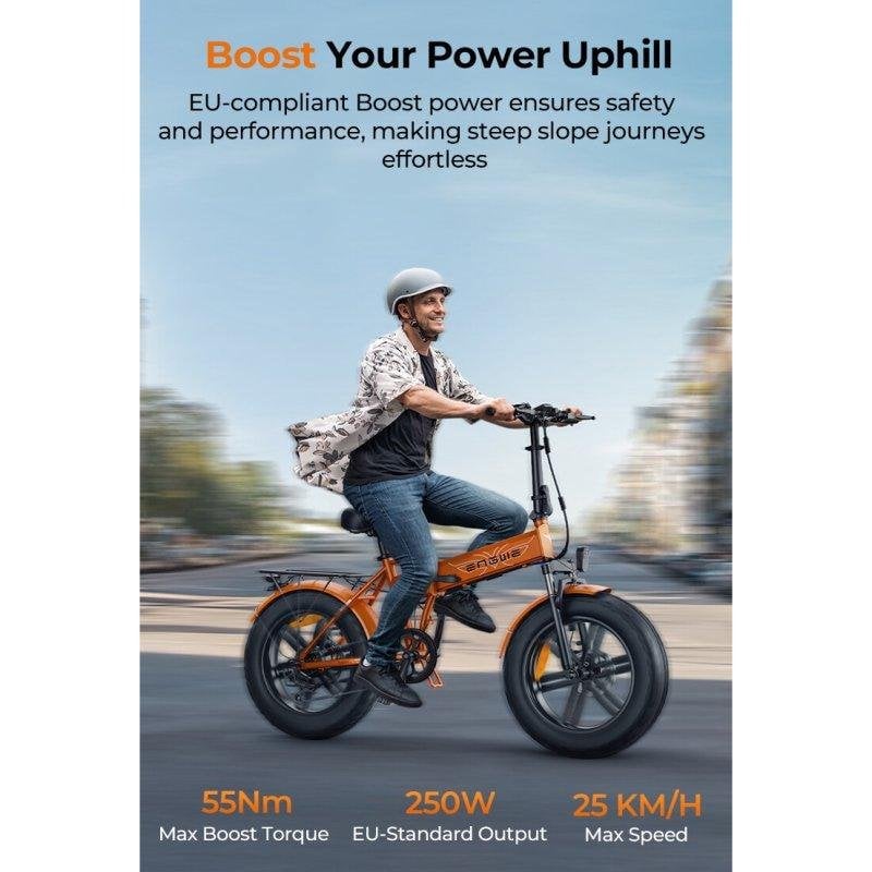 E-Bike ENGWE EP-2 Boost 250W Akku 48V 13Ah Klappbar 120km Reichweite