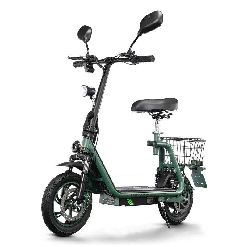 Patinete électrique Twofish M5 PRO-E 500W Autonomie 30km Freins à disque Vert