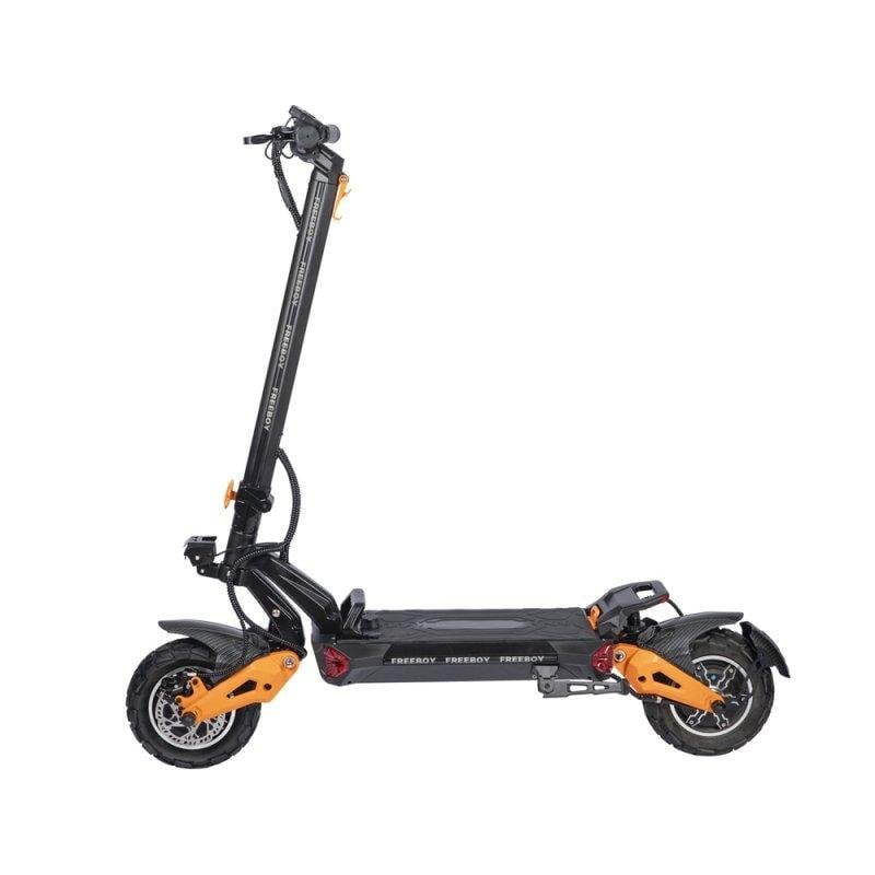 Patinete électrique Freeboy H9 60V 30Ah Autonomie 90km Pneus 11" Tout-terrain Noir