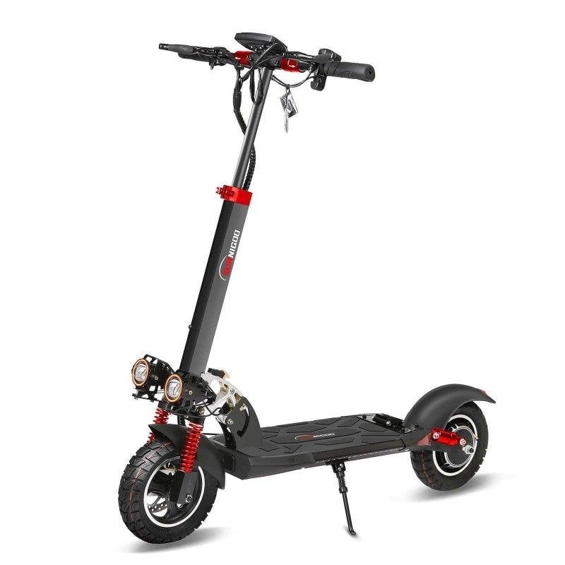 Patinette électrique Sunnigoo N3L Max 800W Autonomie 55km Pneus tout-terrain 10" Freins disque IP55
