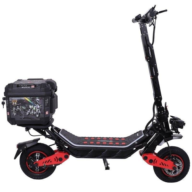 Patinete électrique Freeboy H10 60V 28Ah Autonomie 60km Pneus 12" Freins hydrauliques