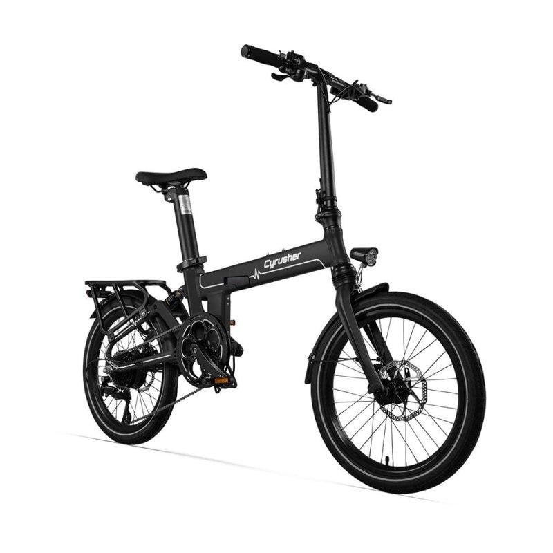 Vélo électrique pliant Cyrusher Sonder 250W 48V 10Ah noir