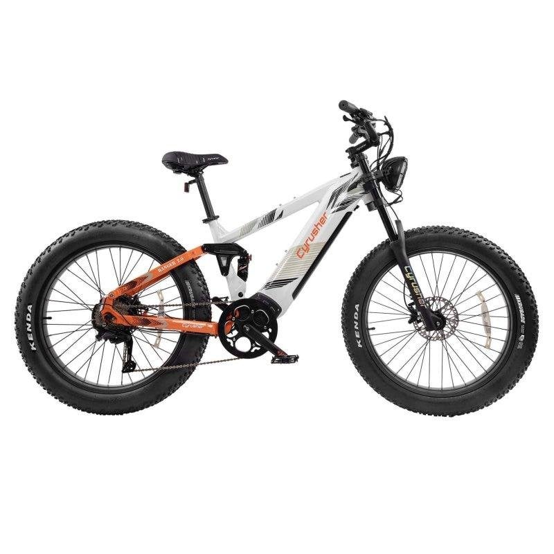 Velo Electrique de Montagne Cyrusher Ranger 2.0 52V 20Ah Blanc