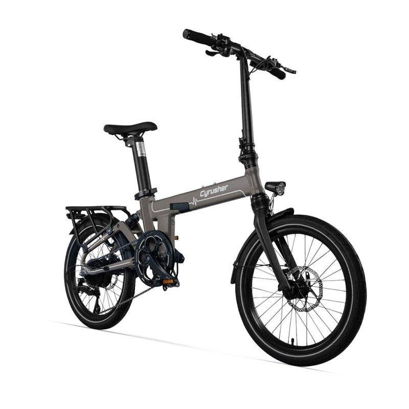 Velo electrique pliante Cyrusher Sonder 250W 48V 10Ah Gris