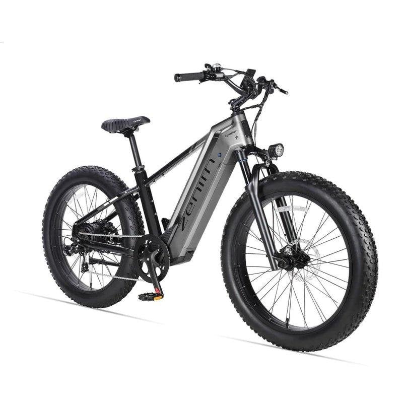Vélo électrique Cyrusher Zenith Fat Tire 52V 15Ah gris puissant