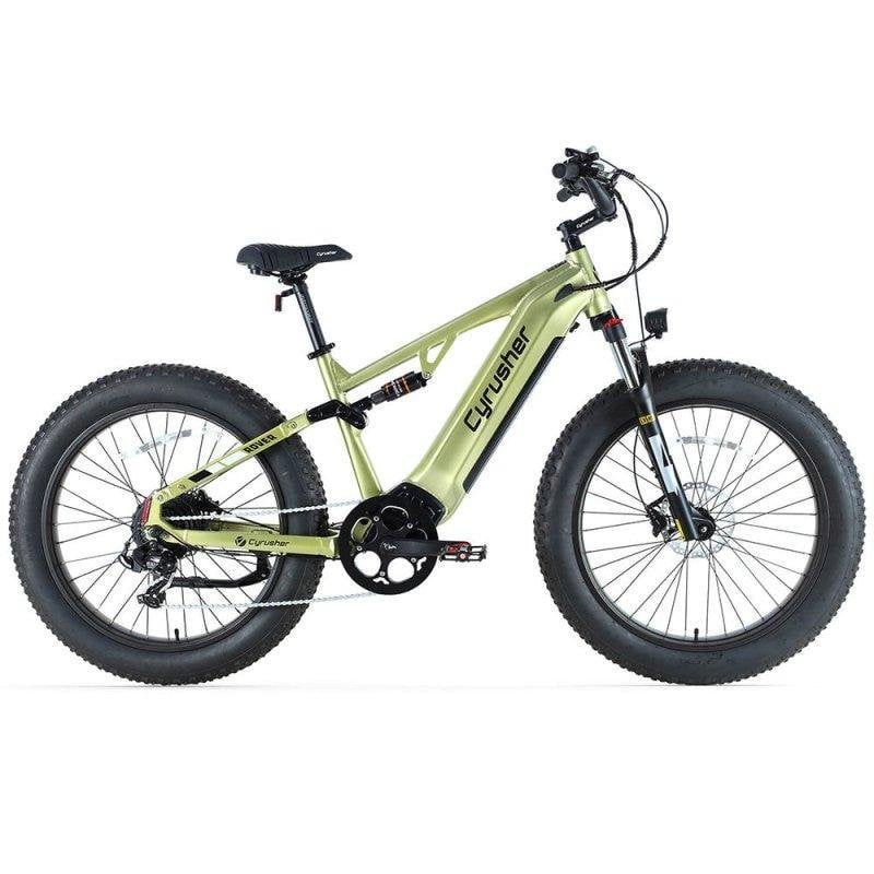 Velo Electrique Rover Cyrusher Suspension Totale Batterie 52V