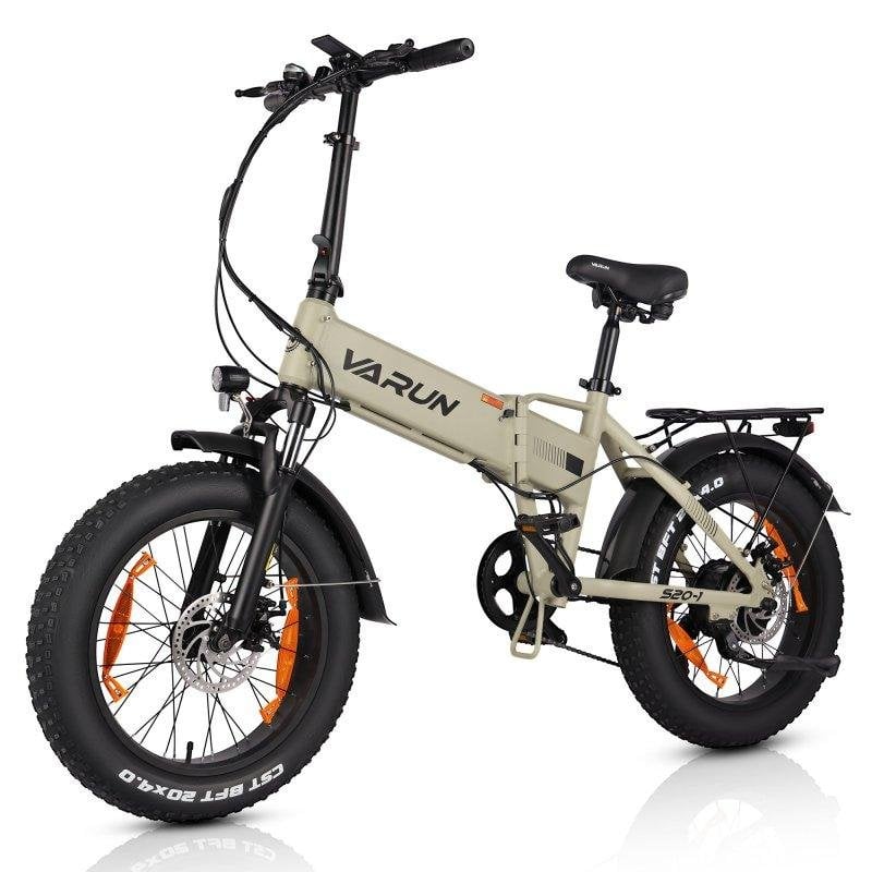 Bicicleta Eléctrica VARUN S20-1 20" Plegable Neumáticos Anchos