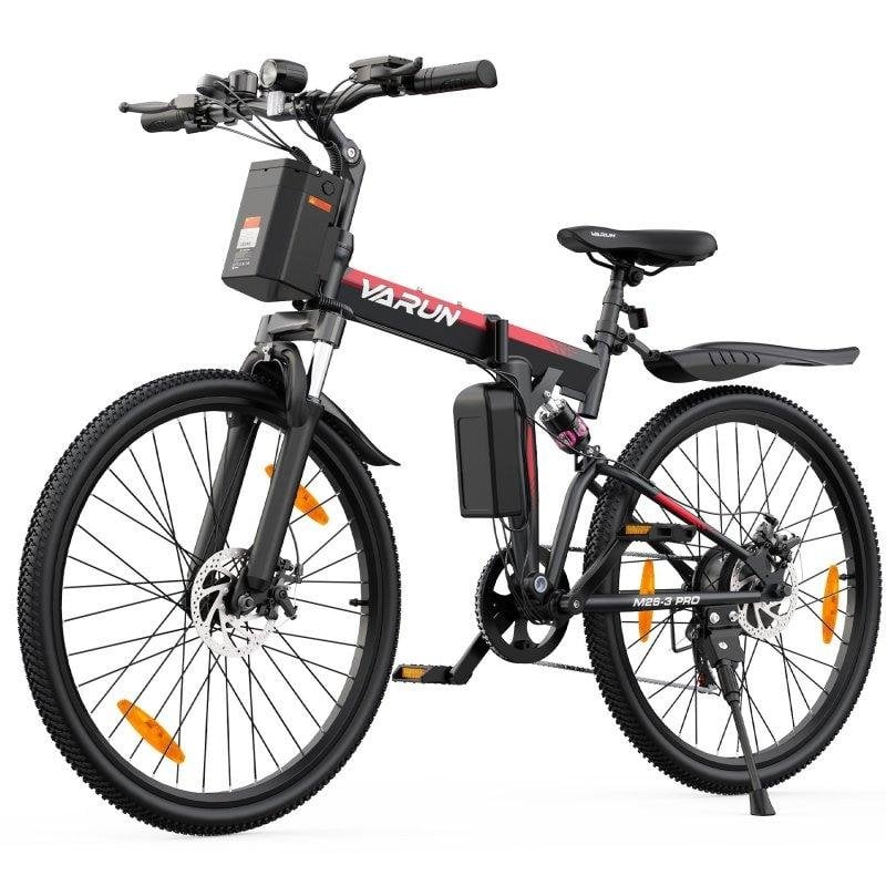 Velo electrique Varun M26-3 Pro pliable suspension integrale