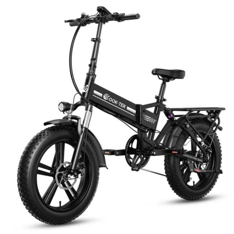 Velo electrique pliant Ook-tek E20 avec suspension avant et arriere