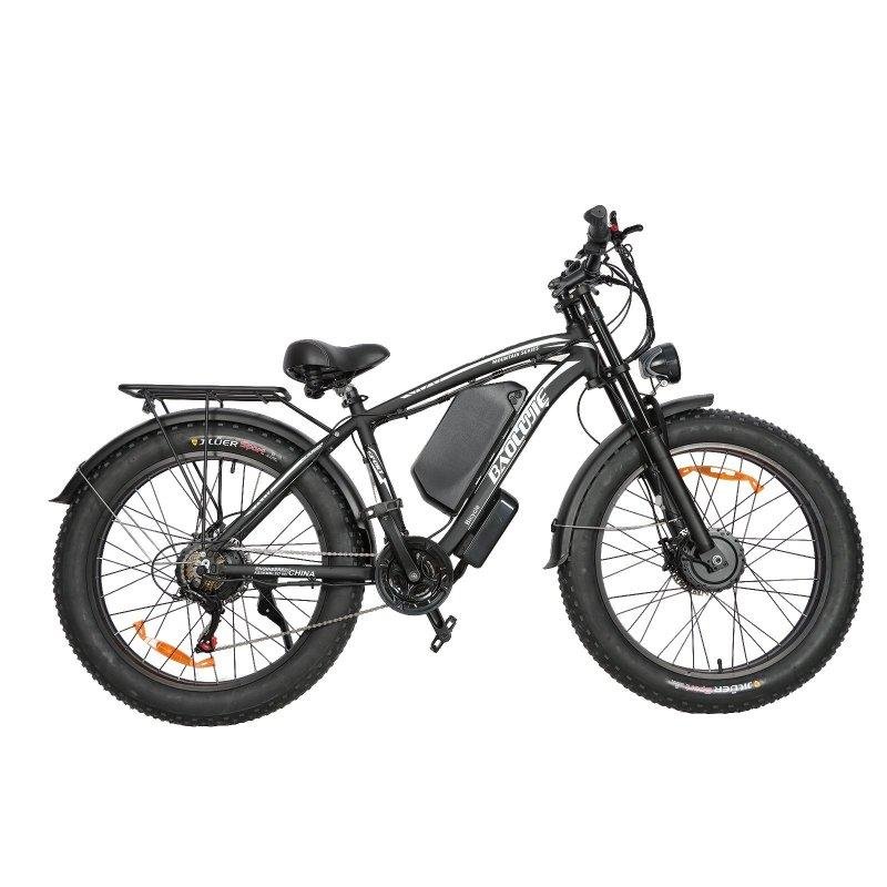 Bicicleta Eléctrica Baolujie DP2602 Motor Duplo 48V 23Ah 26"