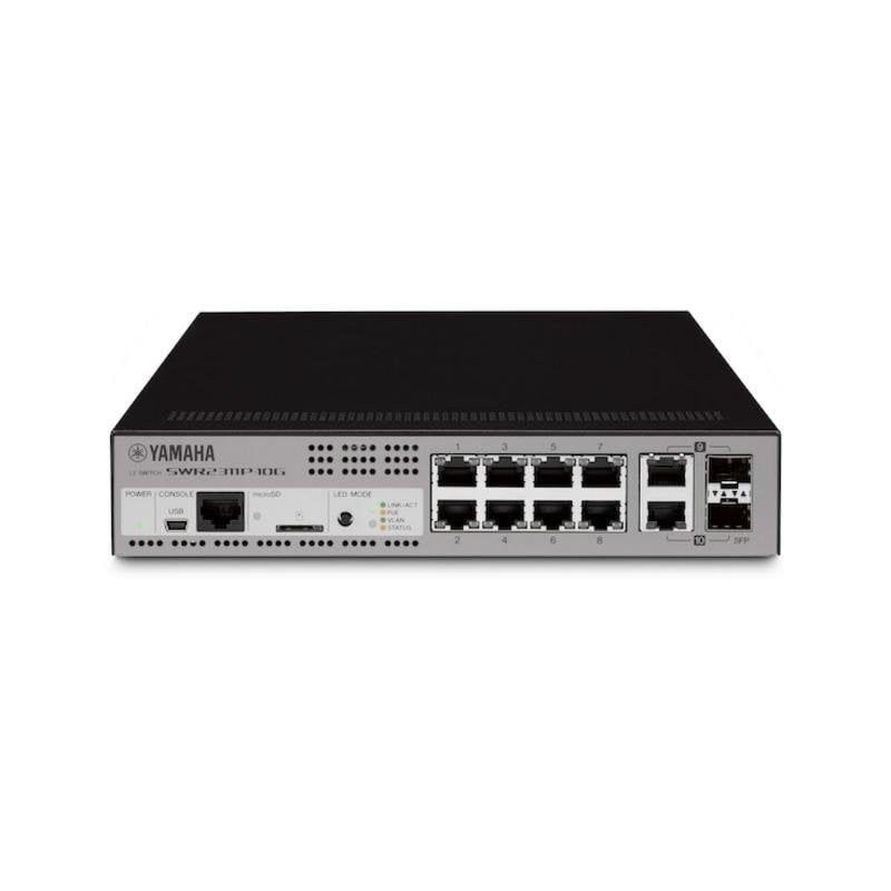 Switch Yamaha SWR2311P-10G 10 Ports 10G PoE Managed L2