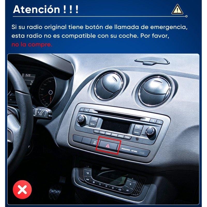 Android System 2+64 Gb CarPlay Seat Ibiza