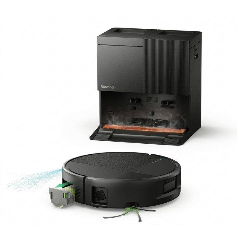 Aspirateur Robot et Laveur iRobot Roomba Plus 615 Combo Navigation LiDAR 30.000 Pa