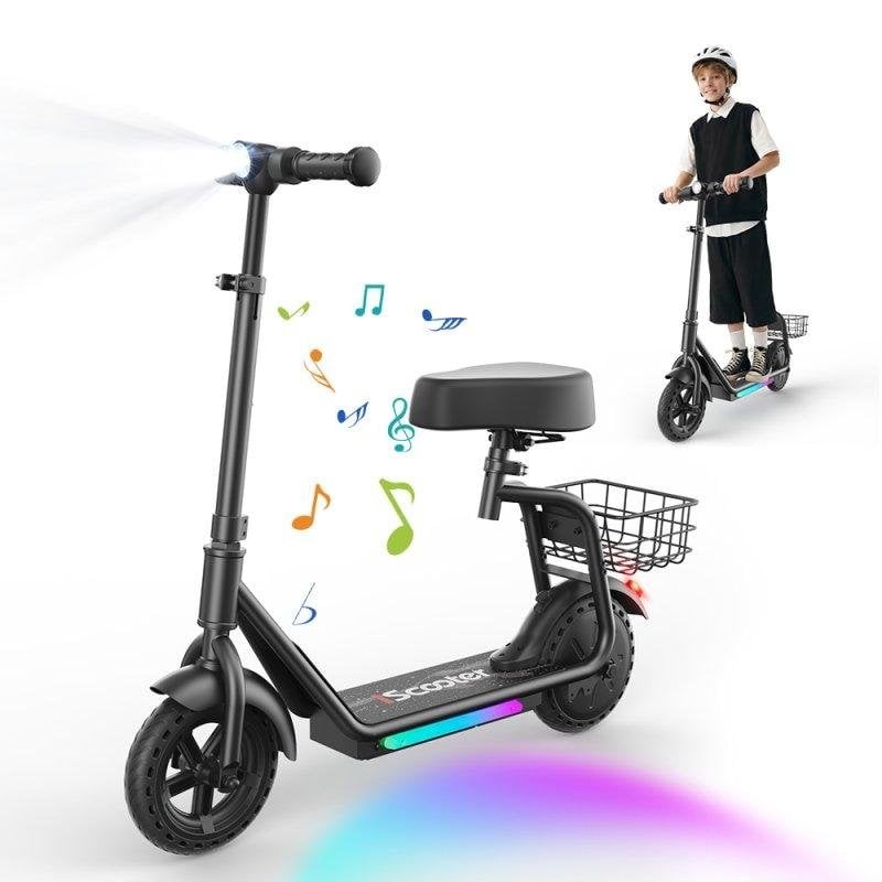 Elektroroller iScooter iK7 250W Reichweite 15km Vollgummireifen 8,5 Zoll