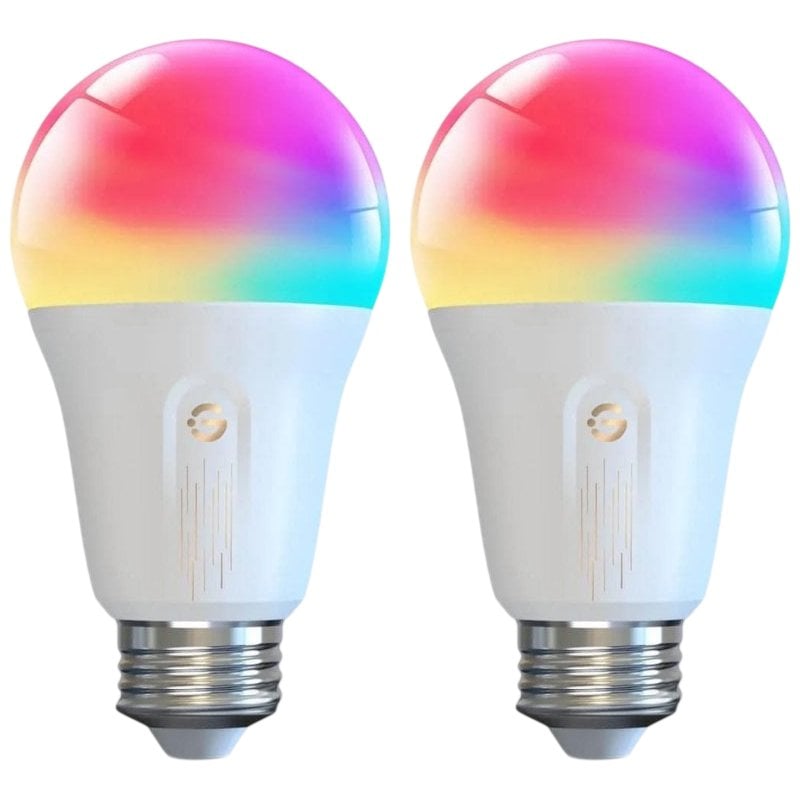 Pack 2x Bombilla Inteligente Govee H6009 E27 RGB 1200 lm