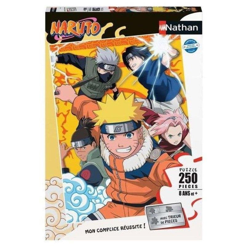 Puzzle Nathan Naruto 250 pieces format vertical 49 x 36 cm