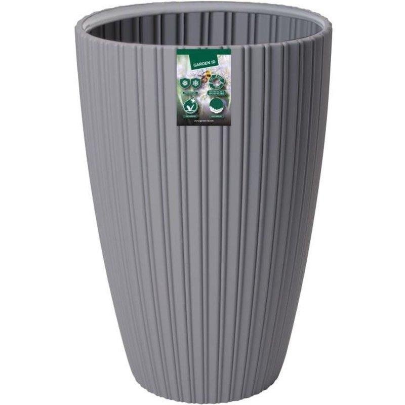Robustes Gartenpot Garden ID Fancy Grau 40 x 58 cm