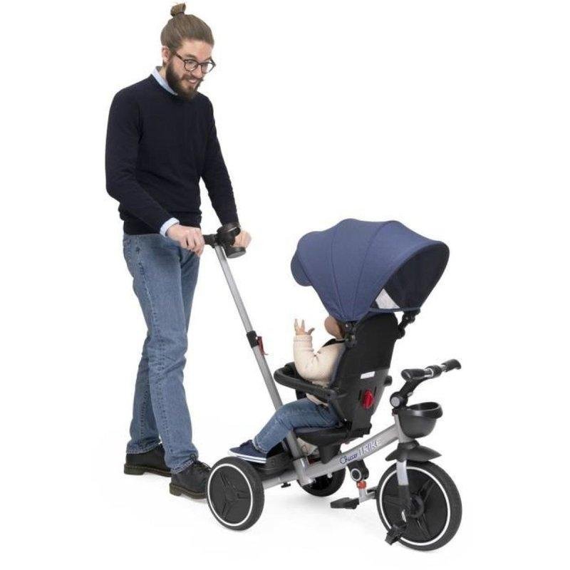 Chicco Blau Tricycle 4 In 1 Evolutiv Klappbar Mit Abnehmbarem Verdeck
