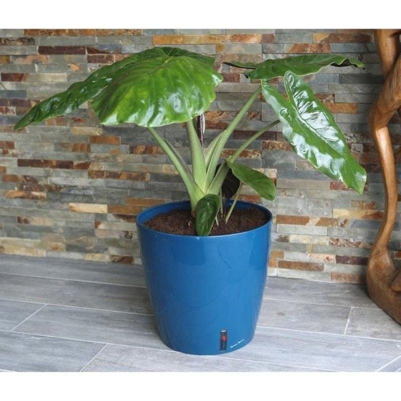 Blumentopf Riviera Eva New blau rund 31 cm