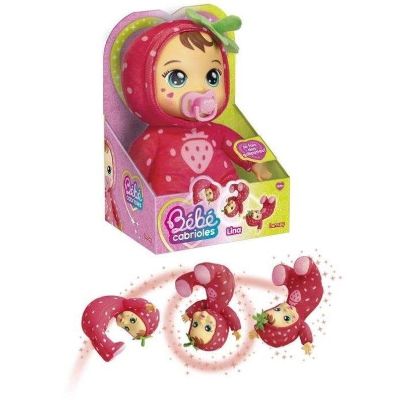 Poupon LANSAY Mon bébé cabrioles Lina la fraise Dès - vue 6