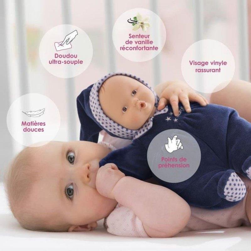 Doudou Corolle 9000020150 – Babipouce Marine Rêves d'Étoiles, Dès la Naissance - vue 2