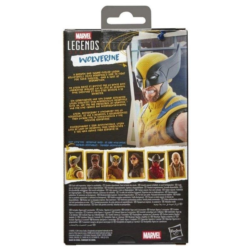 Hasbro Marvel Legends Series Wolverine, Marvel Studios' Deadpool & Wolverine 6  Action Figure
