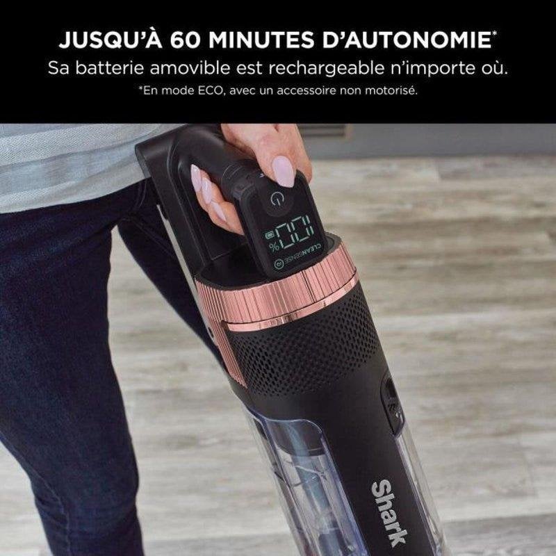 Aspirateur Balai Shark Stratos IZ400EU – 2 en 1, Auto IQ, 60 Min Autonomie - vue 5