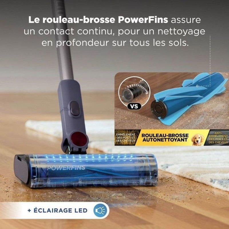 Aspirateur sans Fil Shark Powerlite BU3621EUT 350W 40 min Anti-emmêlement HEPA