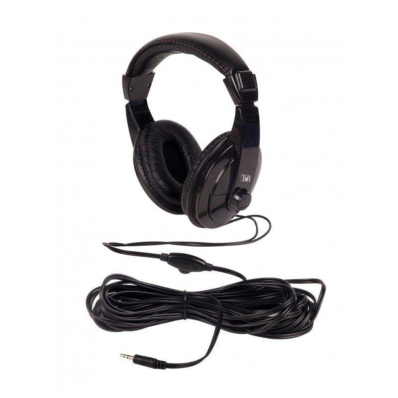 TnB CSHOME1 kabelgebundene Kopfhörer, Over-Ear, 8 m Kabel, schwarz