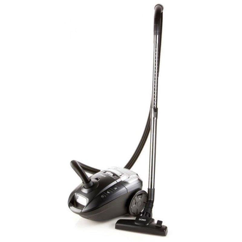 Aspirador com Saco Domo DO7285S 700W HEPA H12 3L 69dB Cinzento