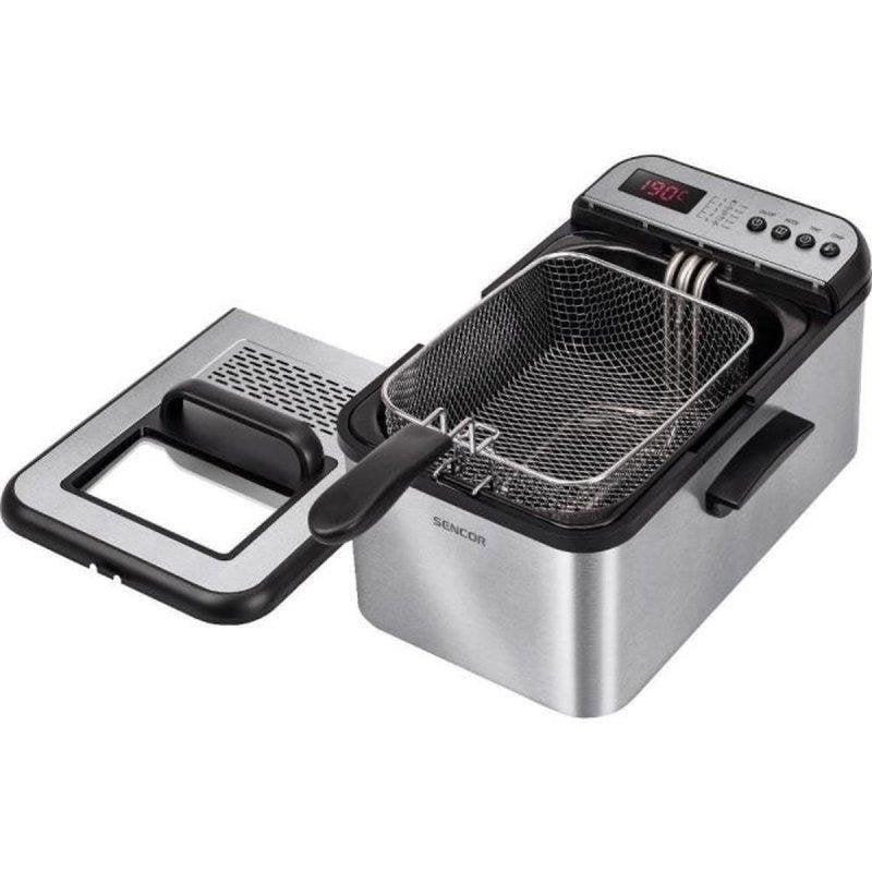 Friteuse Sencor SFR 8200SS – 2200W 3,2L Couvercle Avec Hublot - vue 2