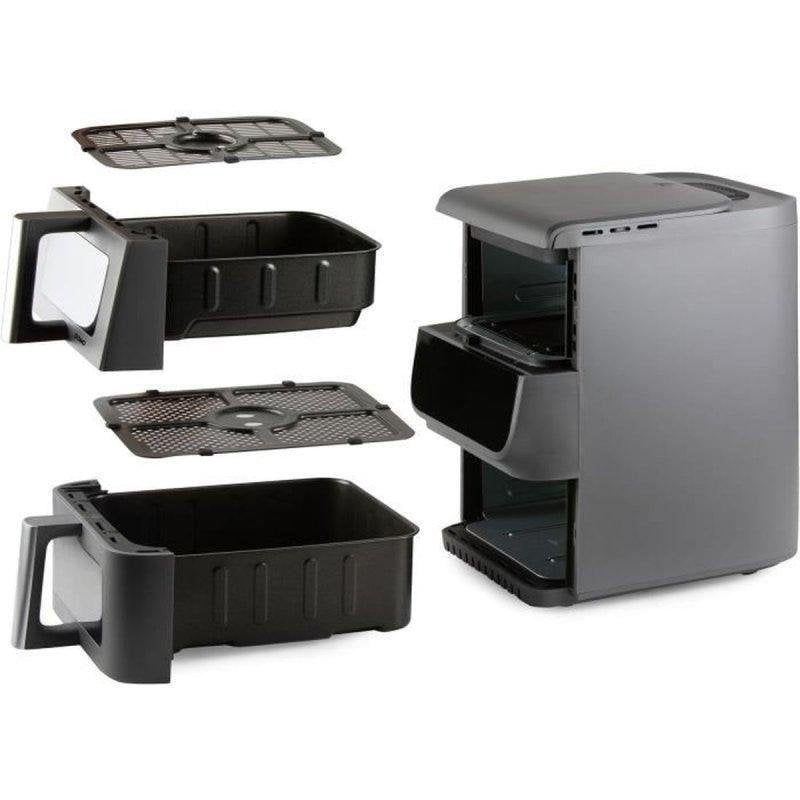 Friteuse D'Air DOMO Airfryer DO550FR – Capacité 10L, 2500W, Double Cuve, 10 Programmes - vue 5