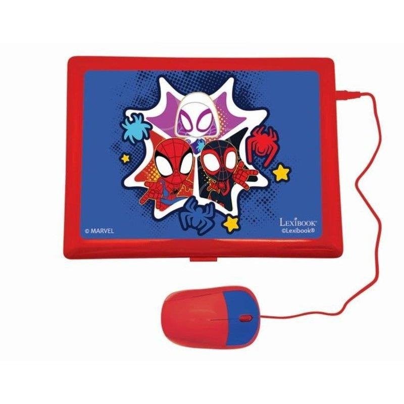 Ordinateur portable educatif Spider-Man Lexibook bilingue FR/EN