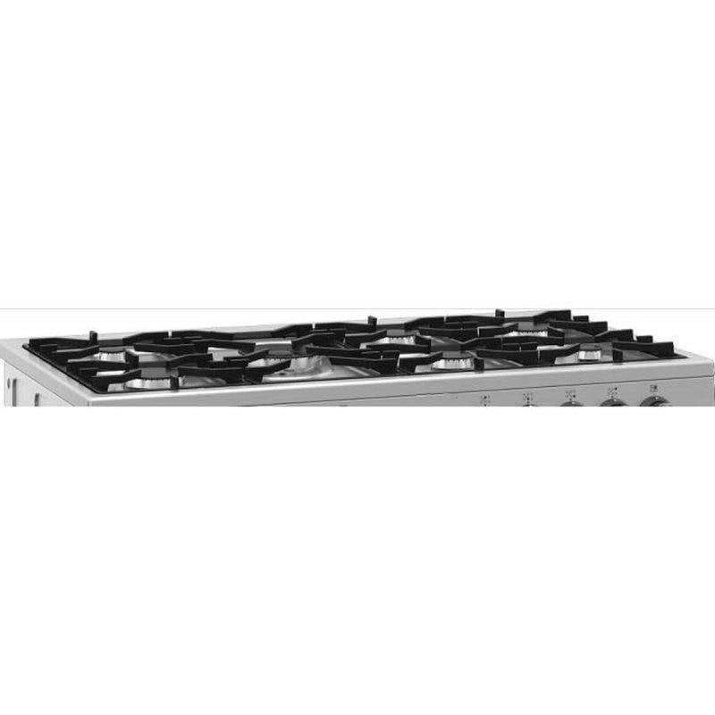 Beko Freistehende Kocher Pf335325dx 100 Cm 7 Gasbrenner Wok 3 Backöfen