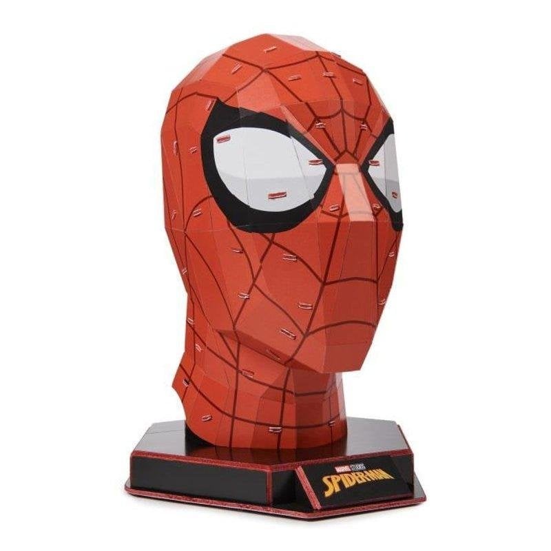 Spin Master 4D Build Masque Spider-Man Marvel 82 pièces