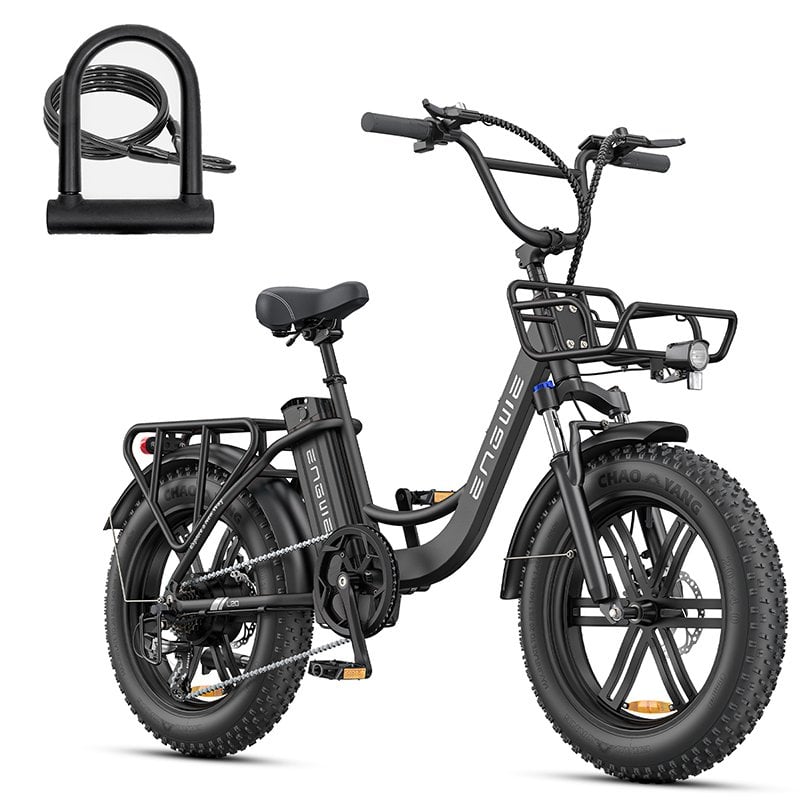 Velo electrique Engwe L20 BOOST 20 pouces Pneus 4.0