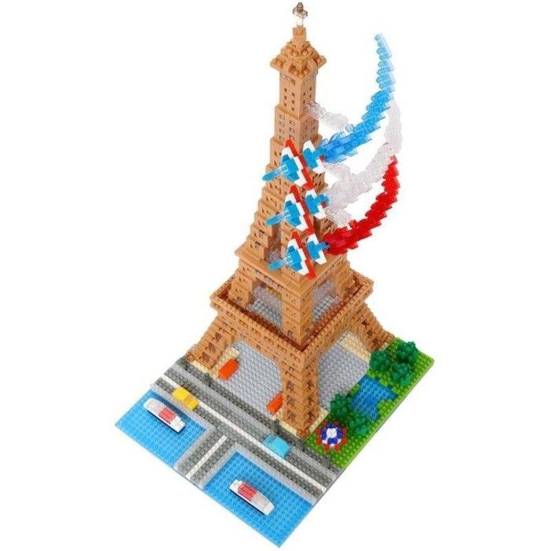 Bandai Nanoblock Tour Eiffel Deluxe NB057 130 pièces