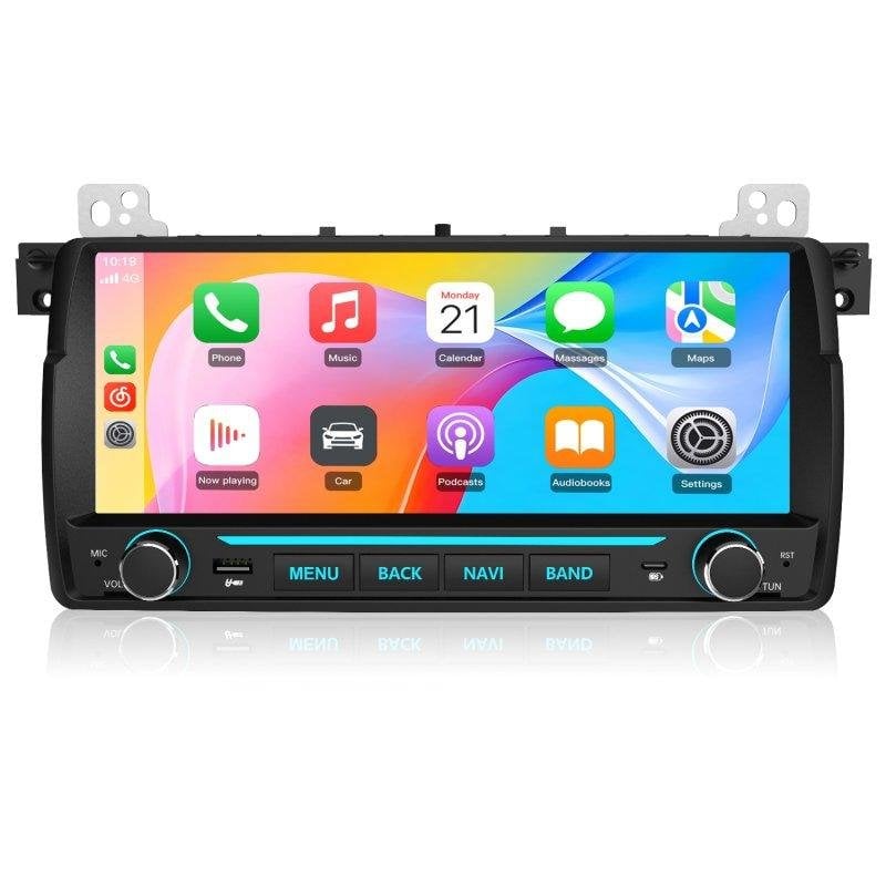 autoradio junsun 1026 android 15 carplay android auto gps wifi bt para bmw e46
