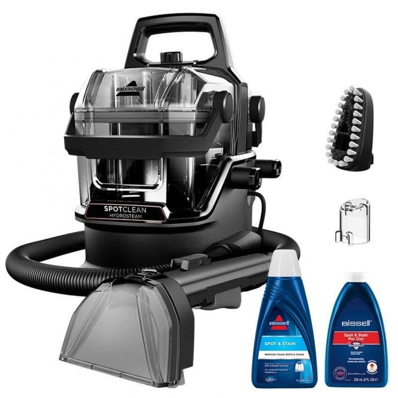 Bissell SpotClean HydroSteam Select Aspirador para Tapicerías 1000W + Detergente Spot & Stain 1L